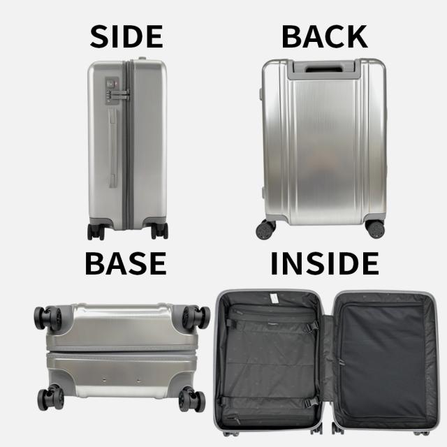 ゼロハリバートン クラシックライトウェイト4.0 メタリック スーツケース メンズ レディース 81373 ZERO HALLIBURTON CLASSIC LIGHTWEIGHT4.0 Metallic Continental Carry-On 37L TSロック トラベル 旅行 出張 ビジネス_9