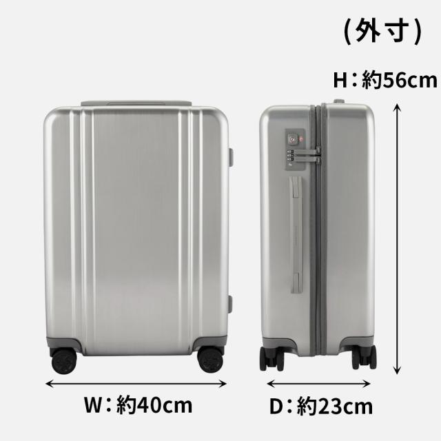 ゼロハリバートン クラシックライトウェイト4.0 メタリック スーツケース メンズ レディース 81373 ZERO HALLIBURTON CLASSIC LIGHTWEIGHT4.0 Metallic Continental Carry-On 37L TSロック トラベル 旅行 出張 ビジネス_8