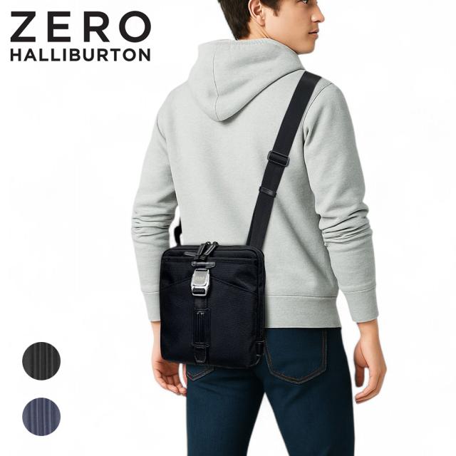 ゼロハリバートン ZLM ショルダーバッグ ZERO HALLIBURTON ZLM Small Shoulder Bag 81511 メンズ 薄型ショルダー 4L A5サイズ デイリー 旅行 ギフト ブランド