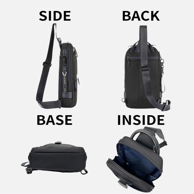 ゼロハリバートン ZLM ボディバッグ ZERO HALLIBURTON ZLM Medium Sling Bag 81514 メンズ ミディアムスリングバッグ ショルダーバッグ 4L B5サイズ デイリー 旅行 ギフト ブランド_9