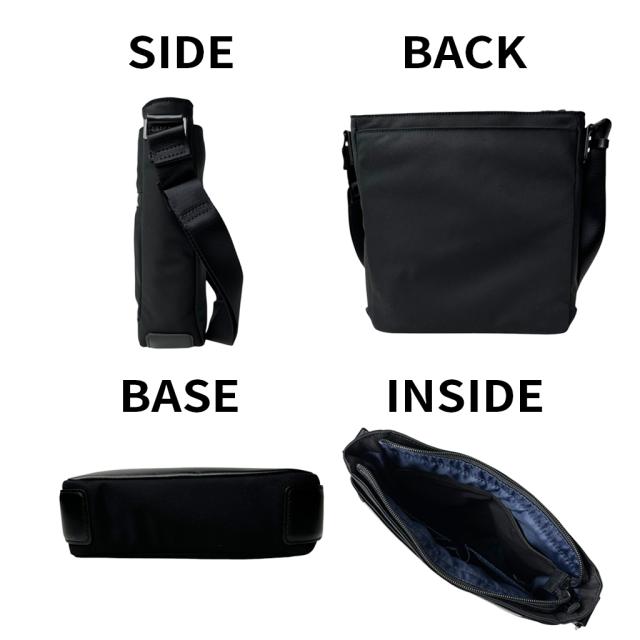 ゼロハリバートン サイファークワイエット ショルダーバッグ ZERO HALLIBURTON CIPHER QUIET Square Shoulder Bag 81532 メンズ 4L A5サイズ 8.0インチPC デイリー ビジネス 旅行 ショルダーバッグ