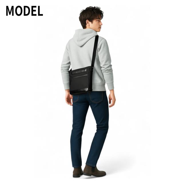 ゼロハリバートン サイファークワイエット ショルダーバッグ ZERO HALLIBURTON CIPHER QUIET Square Shoulder Bag 81532 メンズ 4L A5サイズ 8.0インチPC デイリー ビジネス 旅行 ショルダーバッグ