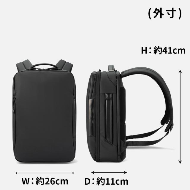 ゼロハリバートン ZFB2 バックパック ZERO HALLIBURTON Backpack 81544 メンズ 13L 13.3インチPC A4サイズ ビジネス デイリー 旅行 ブランド_8