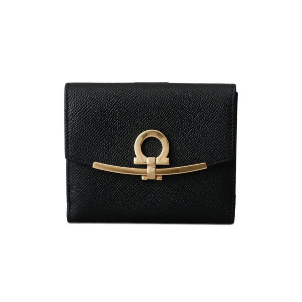 フェラガモ ferragamo 22C877 673998 Wホック BK