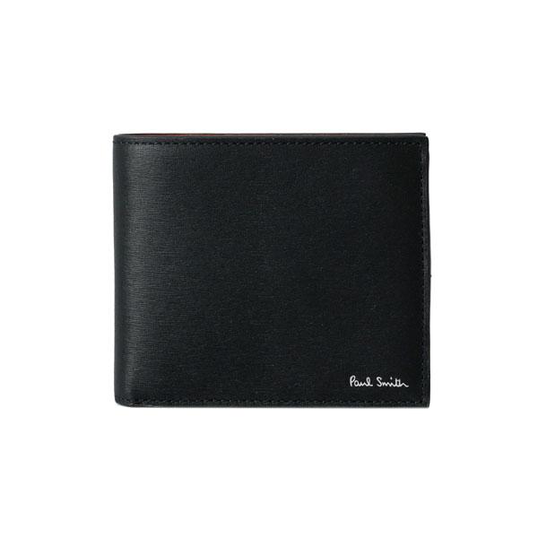 ポールスミス M1A4833 MSTRGS 79 2つ折小銭付き財布 BK【31％OFF SALE】