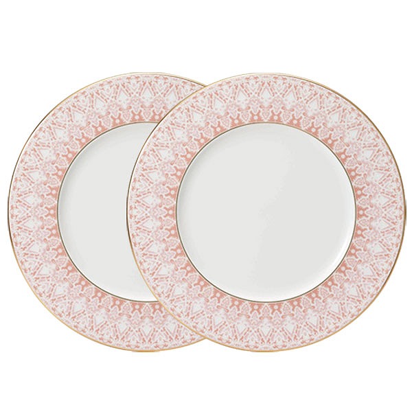 ナルミ 【Bridal Gift】オーロラ プレート(ピンク) 21cm 2人用 (52251-23113)の通販は 5,808円