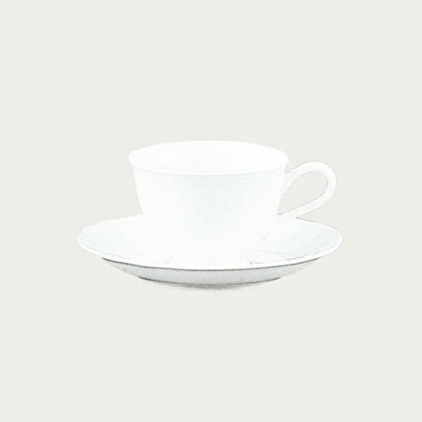 ノリタケ コティホワイト ソーサー(ソーサーのみ）