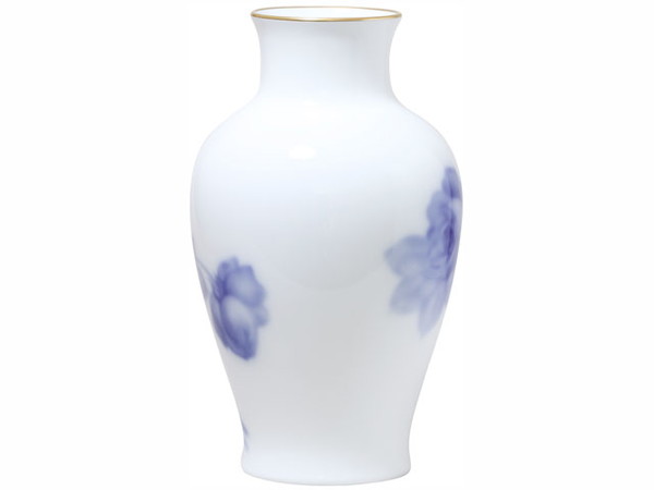 大倉陶園 ブルーローズ（8011） 28cm花器の通販はau PAY