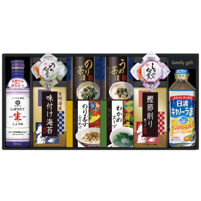 キッコーマン生しょうゆ＆和食詰合せ 
