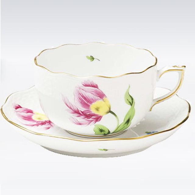 ヘレンド Herend PDB バコニーの春 ティーカップ＆ソーサー 724【43％OFF SALE】の通販は