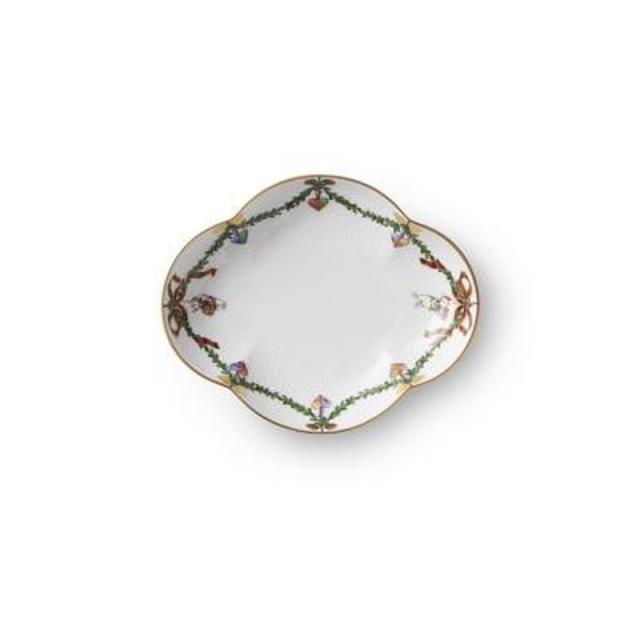 ロイヤルコペンハーゲン ROYAL_COPENHAGEN スターフルーテッド ディッシュ 17.5CM 1055053