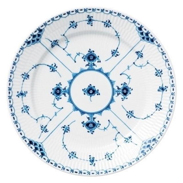 ロイヤルコペンハーゲン ROYAL_COPENHAGEN ハーフレース プレート フラット 27cm 102-627の通販は 28,600円