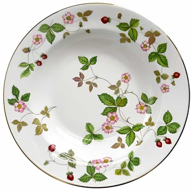 ウェッジウッド WEDGWOOD ワイルドストロベリー スープ 20cm【21