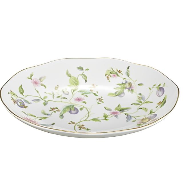 【タイムセール特別価格】ウェッジウッド WEDGWOOD スウィートプラム オーバル ディッシュ