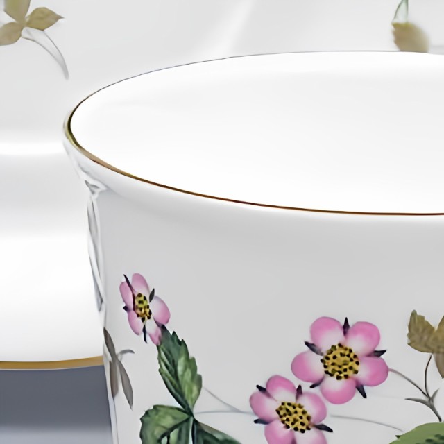 ウェッジウッド WEDGWOOD ワイルドストロベリー ペアティーカップ