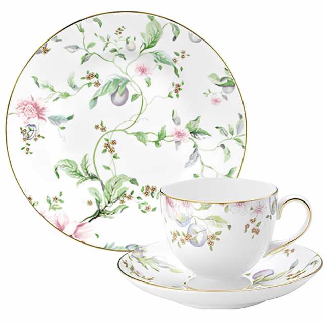 ウェッジウッド WEDGWOOD スウィートプラム デザート皿(20cm)セット