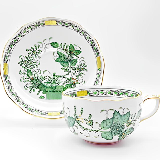 ヘレンド インドの華 多彩色 シュガーポット クリーマー カップ＆ソーサー お皿 等 食器 まとめ セット HERNO ヘレンド インドの華多彩色 クリーマー FD-0649-0-00 | 洋食器のSohbi