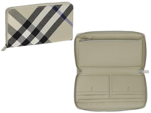 バーバリー BURBERRY 8087323/A3888 長財布（ラウンドファスナー