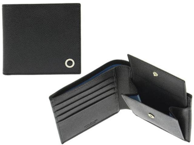 ✨極美品・箱あり✨ブルガリ 二つ折り レザー 財布 30396 ブルガリ