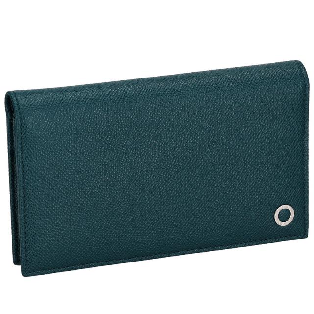 ブルガリ BVLGARI 282102 GRAIN/TEAL TOPAZ 長財布 送料無料