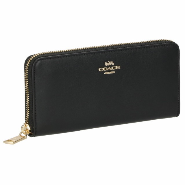 コーチ COACH 73738/GDBLK 長財布（ラウンドファスナー）【24％OFF SALE】 送料無料