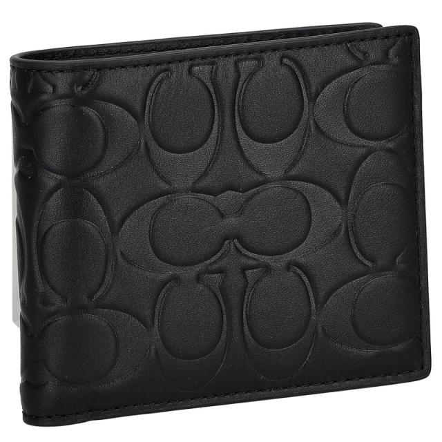 コーチ COACH  CX139/QB/BK 二つ折り財布の通販は 19,025円
