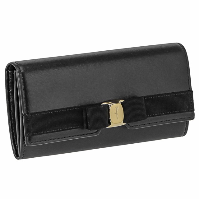 フェラガモ FERRAGAMO 22E008 CALF/NER 長財布【20％OFF SALE】 送料無料