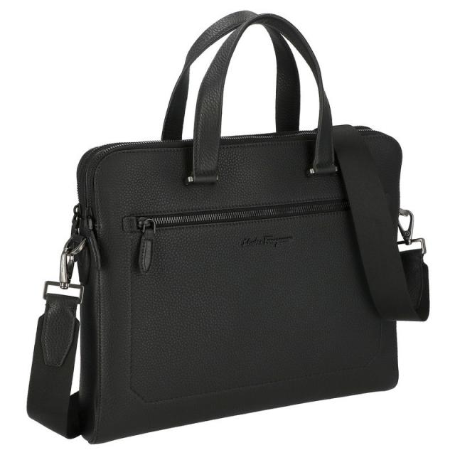 フェラガモ FERRAGAMO 240133 CALF/NERO ビジネスバッグ 送料無料の通販は