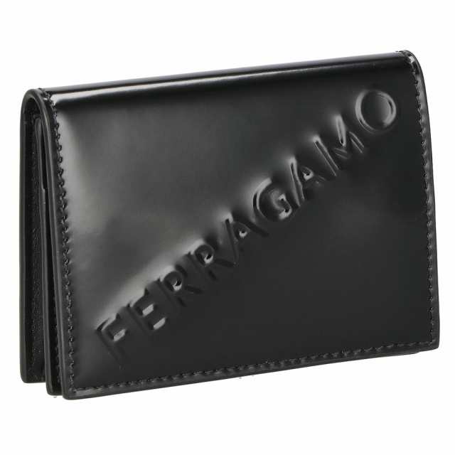 フェラガモ FERRAGAMO 661211 CALF/NER/764217 名刺入れ 送料無料