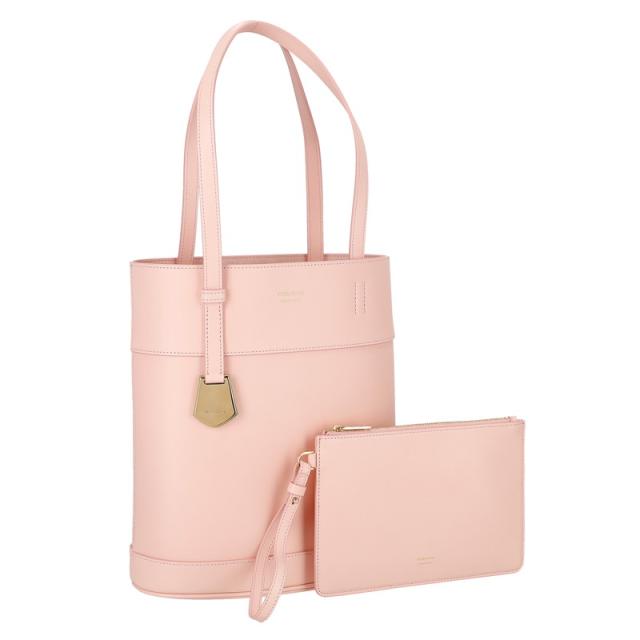 フェラガモ FERRAGAMO 217533 CALF/NYLUND PNK トートバッグの フェラガモ FERRAGAMO 217533 CALF/NYLUND PNK トートバッグの