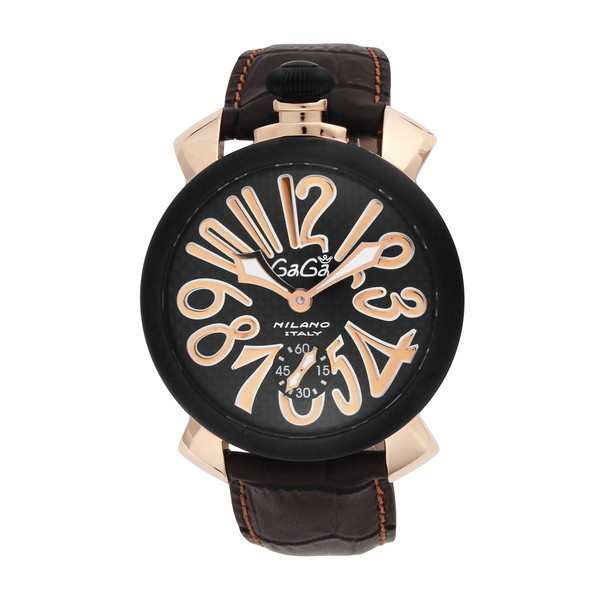 ガガミラノ GaGa_MILANO MANUALE48MM 5014.01S-BRW【58％OFF SALE】 送料無料