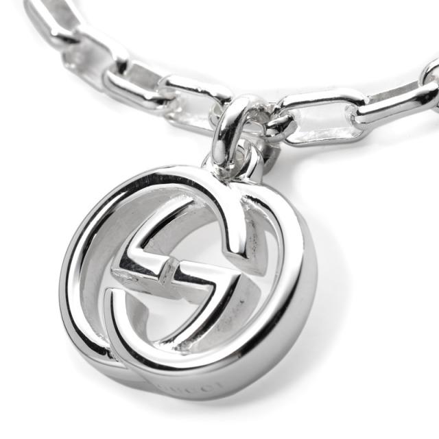 グッチのブレスレット【295711−J8400−8106−17】 Brandol / GUCCI グッチ ブレスレット インターロッキングG