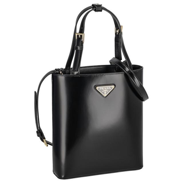 プラダ PRADA 1BA401 SPAZZOLATO OOO/NER ハンドバッグの通販は