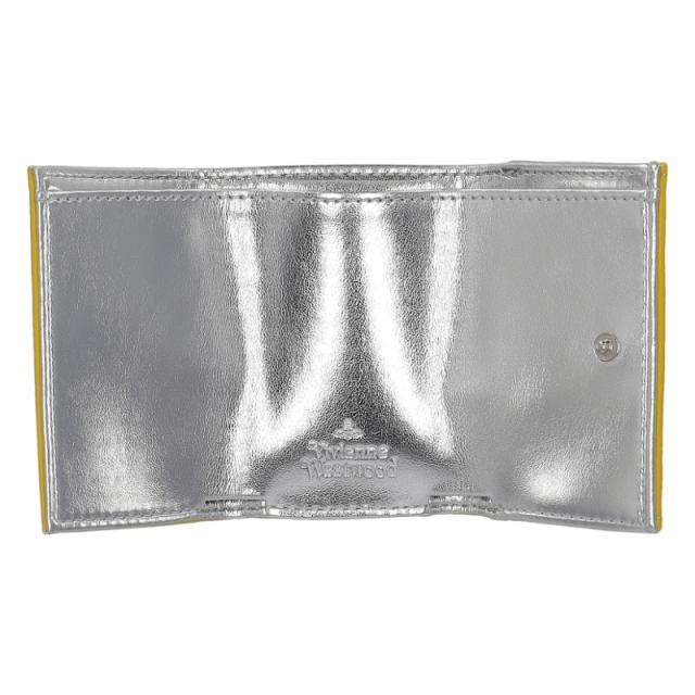 ヴィヴィアン・ウェストウッド VW 51150009-RE-VEGAN GRAIN/YEL/E406 三つ折り財布【48%OFF SALE】 送料無料の通販は ヴィヴィアン・ウェストウッド VW 51150009-RE-VEGAN GRAIN/YEL/E406 三つ折り財布【48%OFF SALE】 送料無料の通販は