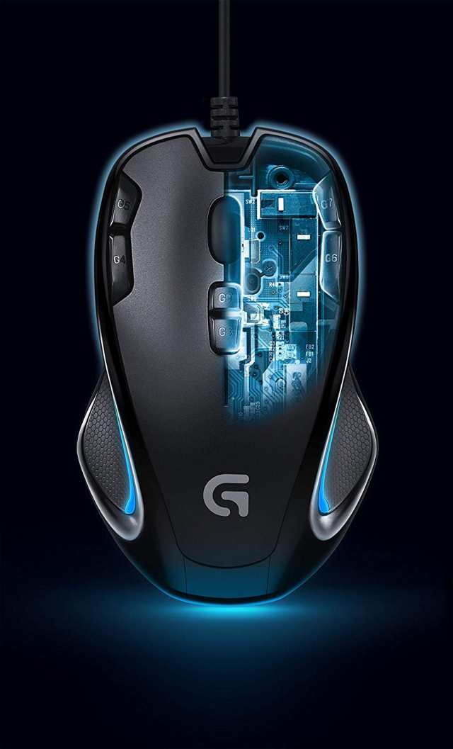 ゲーミングマウス G300s プログラム可能ボタン 左右対称の通販はau Pay マーケット ロールショップ