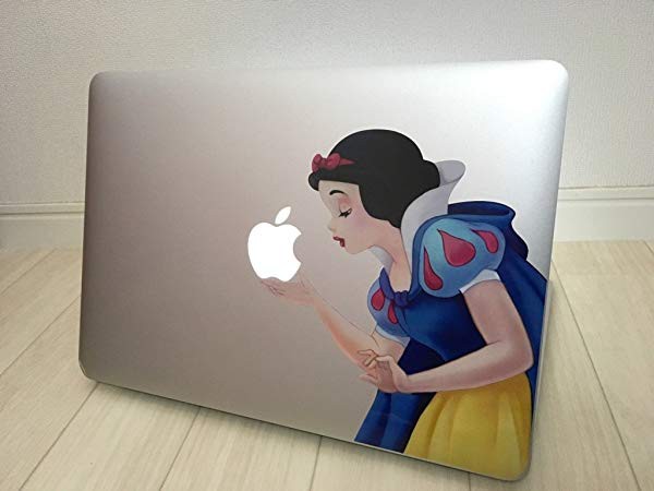 MacBook Air/Pro 13インチ マックブック ステッカー シール 白雪姫 りんごを持つ白雪姫 13インチ M815-13 送料無料｜au  PAY マーケット