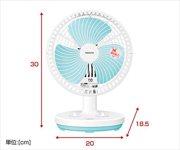 18cm卓上扇風機 ロータリースイッチ 風量2段階 タイマー付 ホワイトブラック Ydt F1 Wb の通販はau Pay マーケット ロールショップ