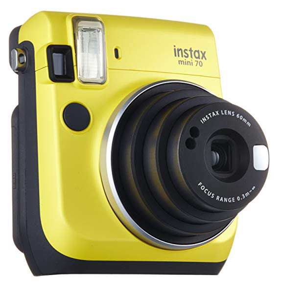 Fujifilm インスタントカメラ チェキ Instax Mini 70 イエロー Ins Mini 70n Yellowの通販はau Pay マーケット ロールショップ