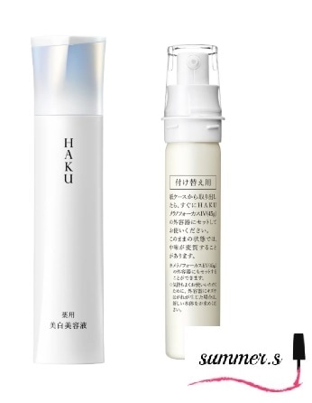 資生堂　HAKU　ハク　メラノフォーカスＩＶ　本体+レフィルセット_1
