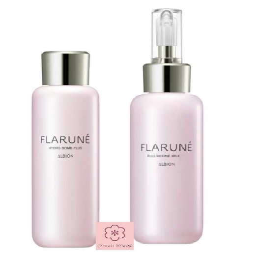 セット　アルビオン　フラルネ　ハイドロボム　プラス　化粧水　200ml + フラルネ　フルリファイン　ミルク　f　200ｇ　選択あり