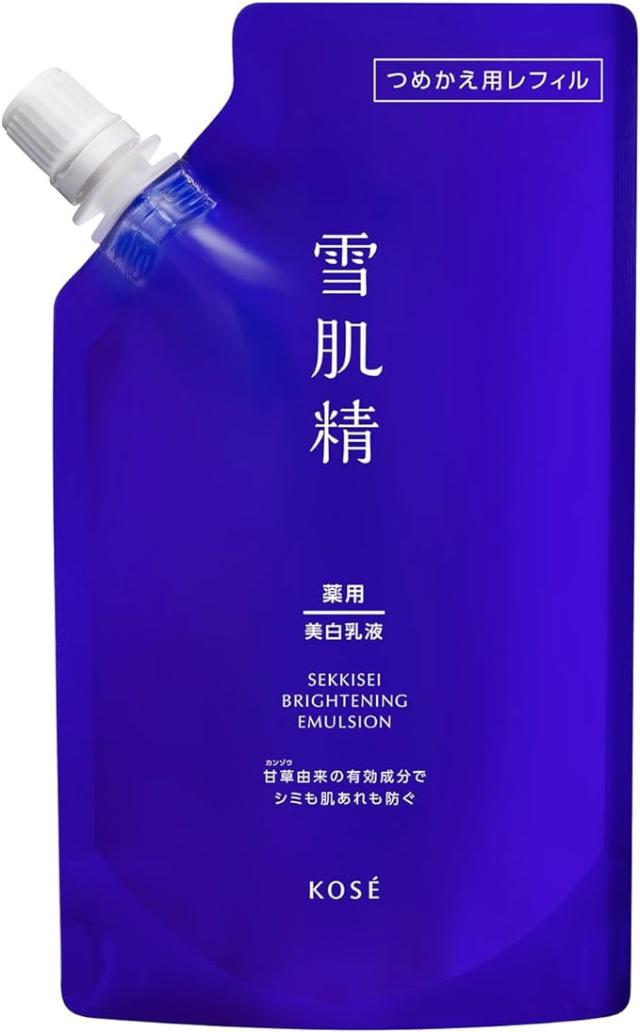 ２個セット　コーセー　薬用　雪肌精　ブライトニング　エマルジョン　レフィル　120mL