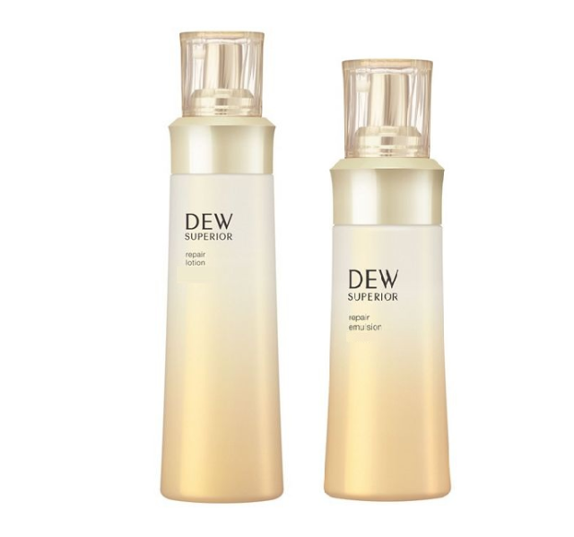 カネボウ　DEW　スペリア　リペアローション + リペアエマルジョン　本体セット　選択あり