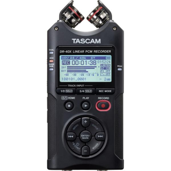 TASCAM（タスカム） DR-40X USBオーディオインターフェース搭載 4ch ...