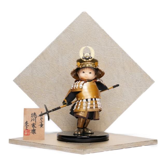 【五月人形】もののふ童 剣舞 徳川家康 大将飾り | 壹三作
