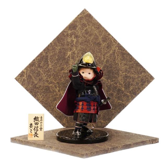 【五月人形】もののふ童 一番星 織田信長 大将飾り | 壹三作