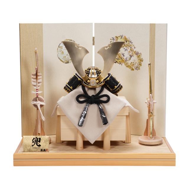 【五月人形】8号 綺羅星 黒糸威 兜飾り | 翠鳳作