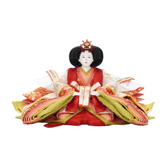 【雛人形】京十番 華壱年文様 親王飾り | 小出松寿作_4