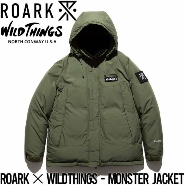 【送料無料】ダウンジャケット THE ROARK REVIVAL ロアークリバイバル ROARK × WILDTHINGS - MONSTER JACKET RJJ970 ARM 日本代理店正規