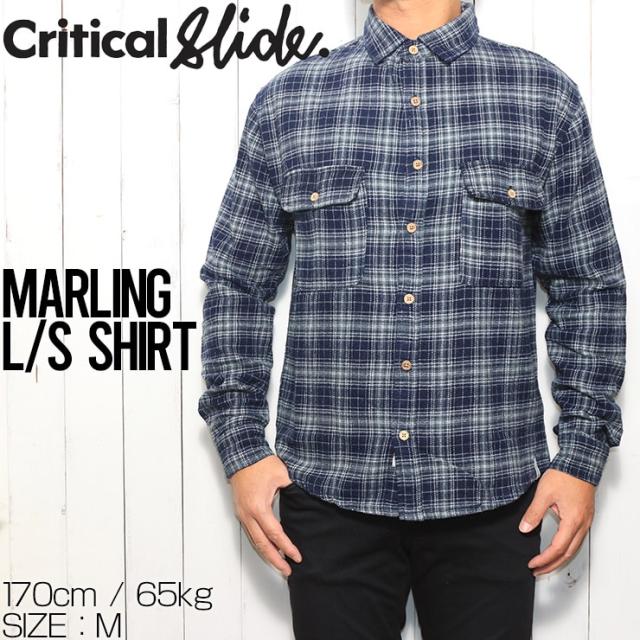【送料無料】フランネルシャツ 長袖シャツ TCSS ティーシーエスエス クリティカルスライド MARLING LS SHIRT LS2383の通販は 6,980円