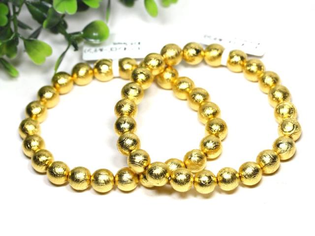 ☆高品質☆【天然石 ブレスレット】ギベオン隕石(ゴールデン) (約8〜8.5mm) (鑑別済) (ケース付) パワーストーン 母の日 ギフト
